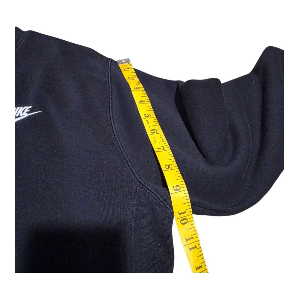 Nike Men Crew Neck Sweatshirt Black Small Skater Logo Casual Streetwear Swoosh - Picture 7 of 9
